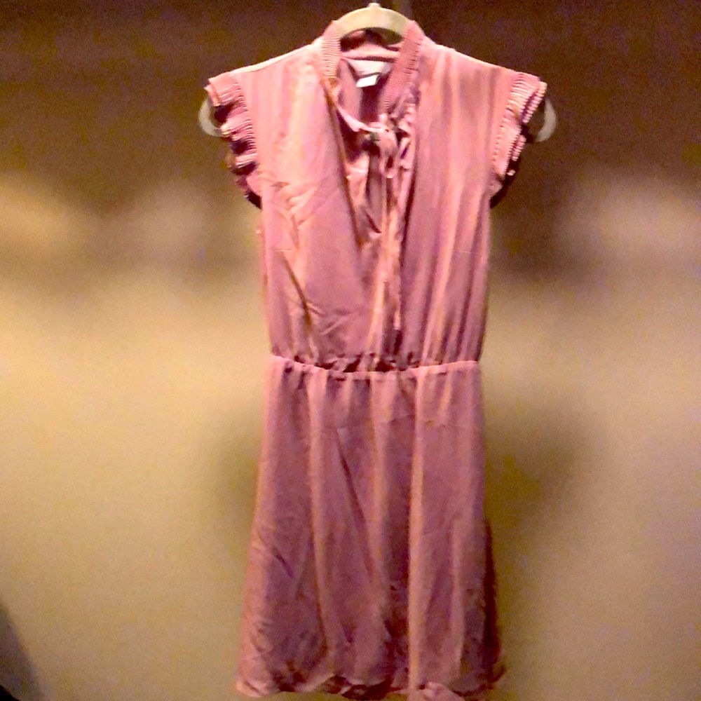 Powder pink skater dress H&M size 0